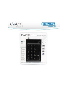 Ewent EW3102 teclado numérico PC/servidor USB Negro 2
