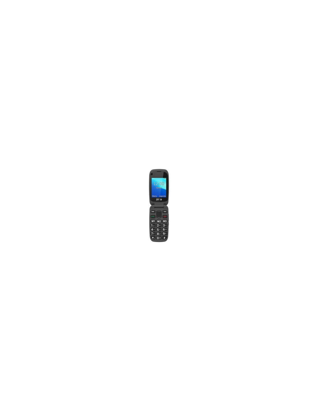 SPC Harmony 4G 6,1 cm (2.4") 104 g Negro Teléfono para personas mayores