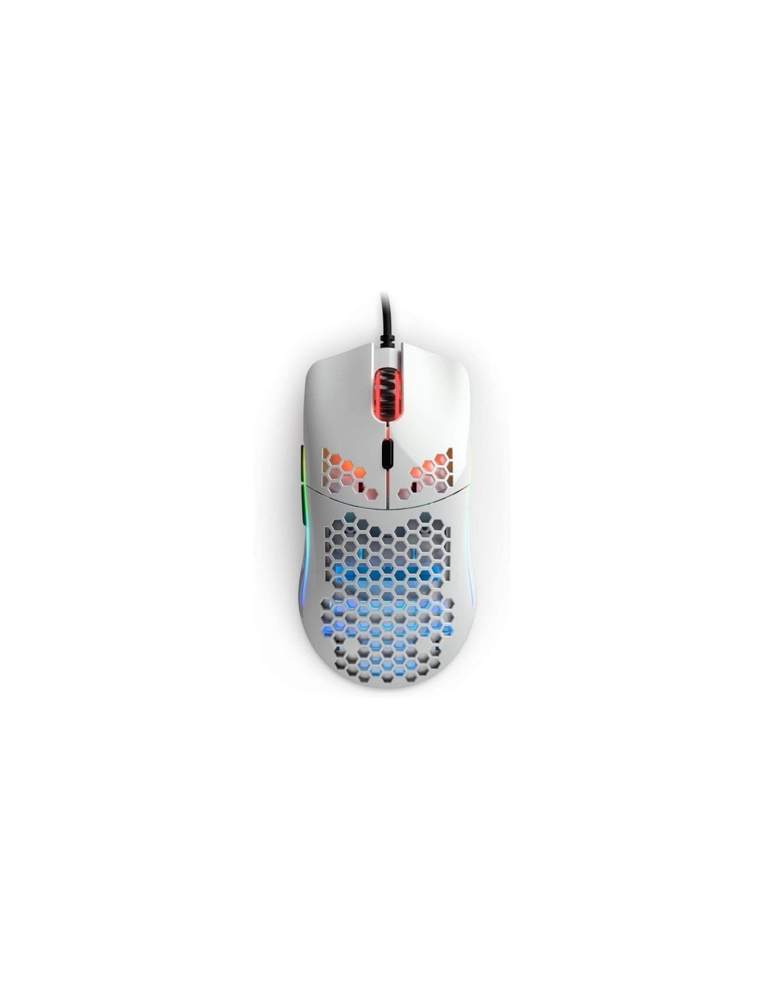 Glorious PC Gaming Race Model O Ratón Gaming 12000 DPI Blanco Brillante