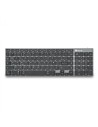 NGS FORTUNE-BT, AZERTY, FR teclado Bluetooth Francés Negro, Plata