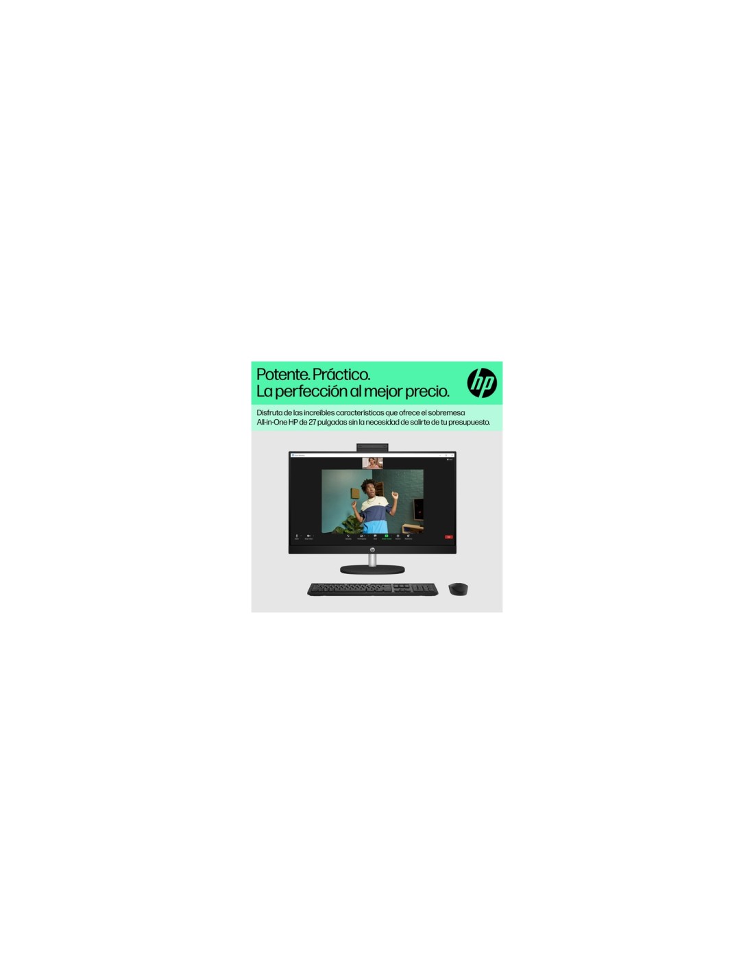 HP 27 inch All-in-One 27-cr0075ns PC Intel® Core? i5 i5-1335U 16 GB DDR4-SDRAM 512 GB SSD