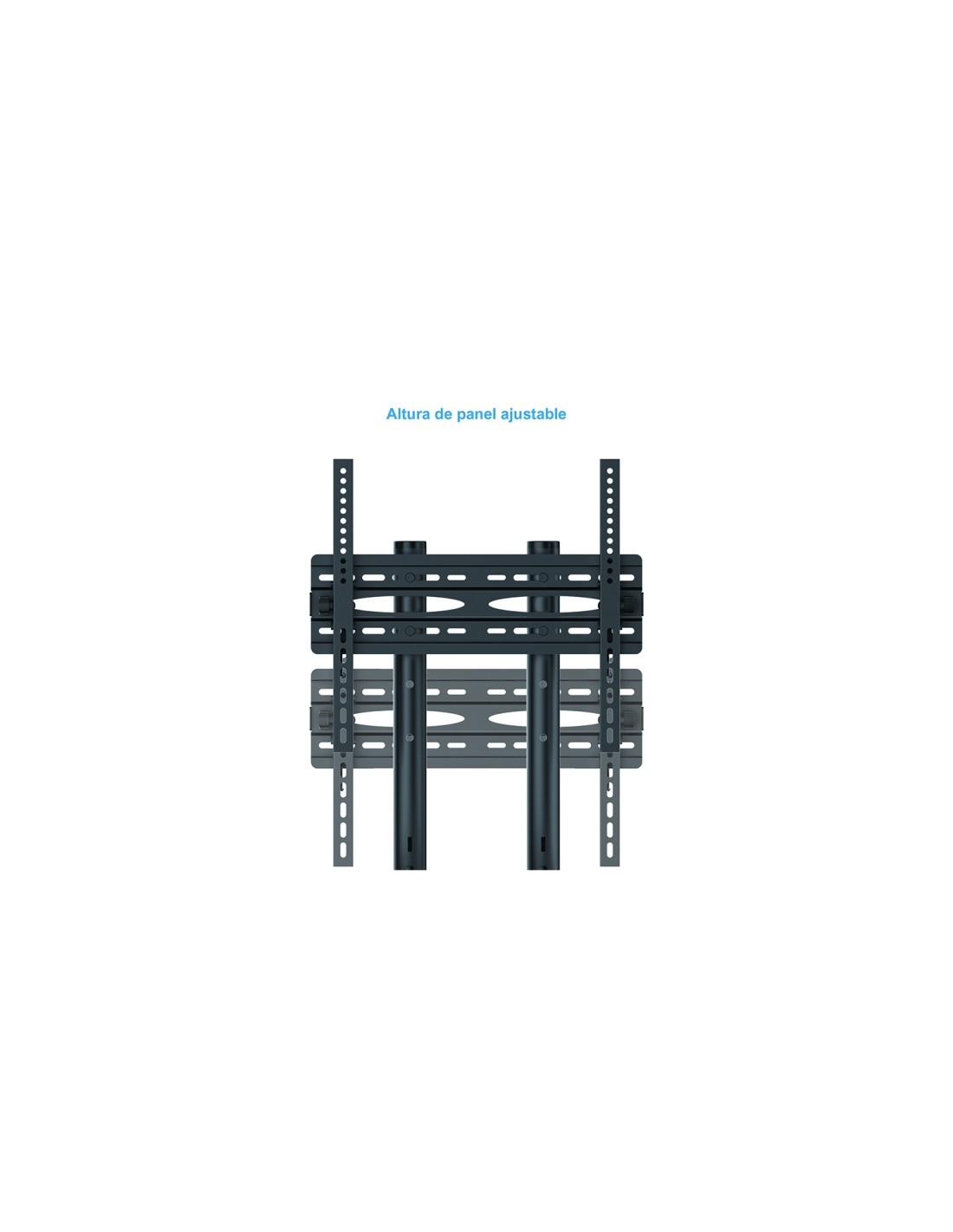 SOPORTE TV TOOQ SUELO FS1470M-B 37P - 70P SUELO RUEDAS NEGRO FS1470M-B