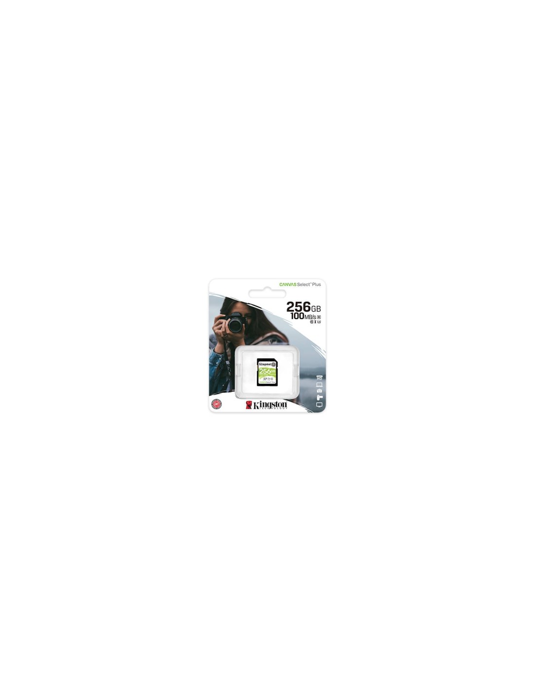 MEMORIA SDXC KINGSTON CANVAS SELECT PLUS 256GB SDS2/256GB