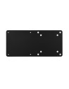 SOPORTE VESA AISENS PARA MINI PC NUC BAREBONE COMPATIBLE CON ESTANDARD 75X75 Y 100X100 ACERO Y ALUMINIO NEGRO MPC01-055