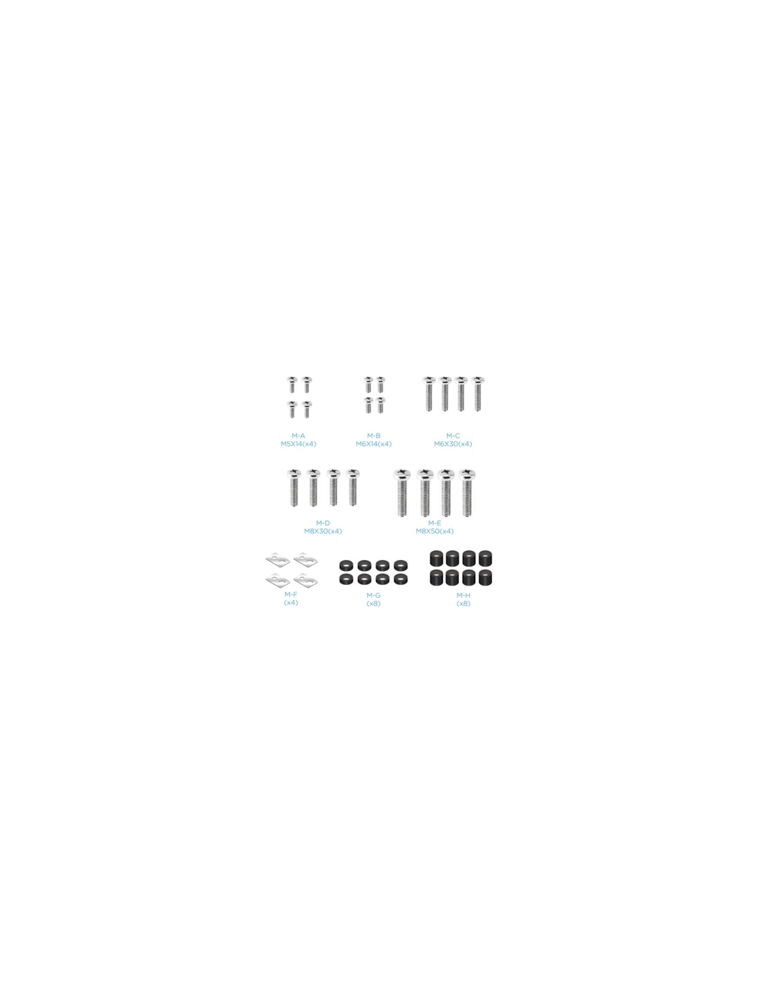 TooQ PÍ­xel Soporte de Pared para Pantallas Interactivas Regulable 70"-90"