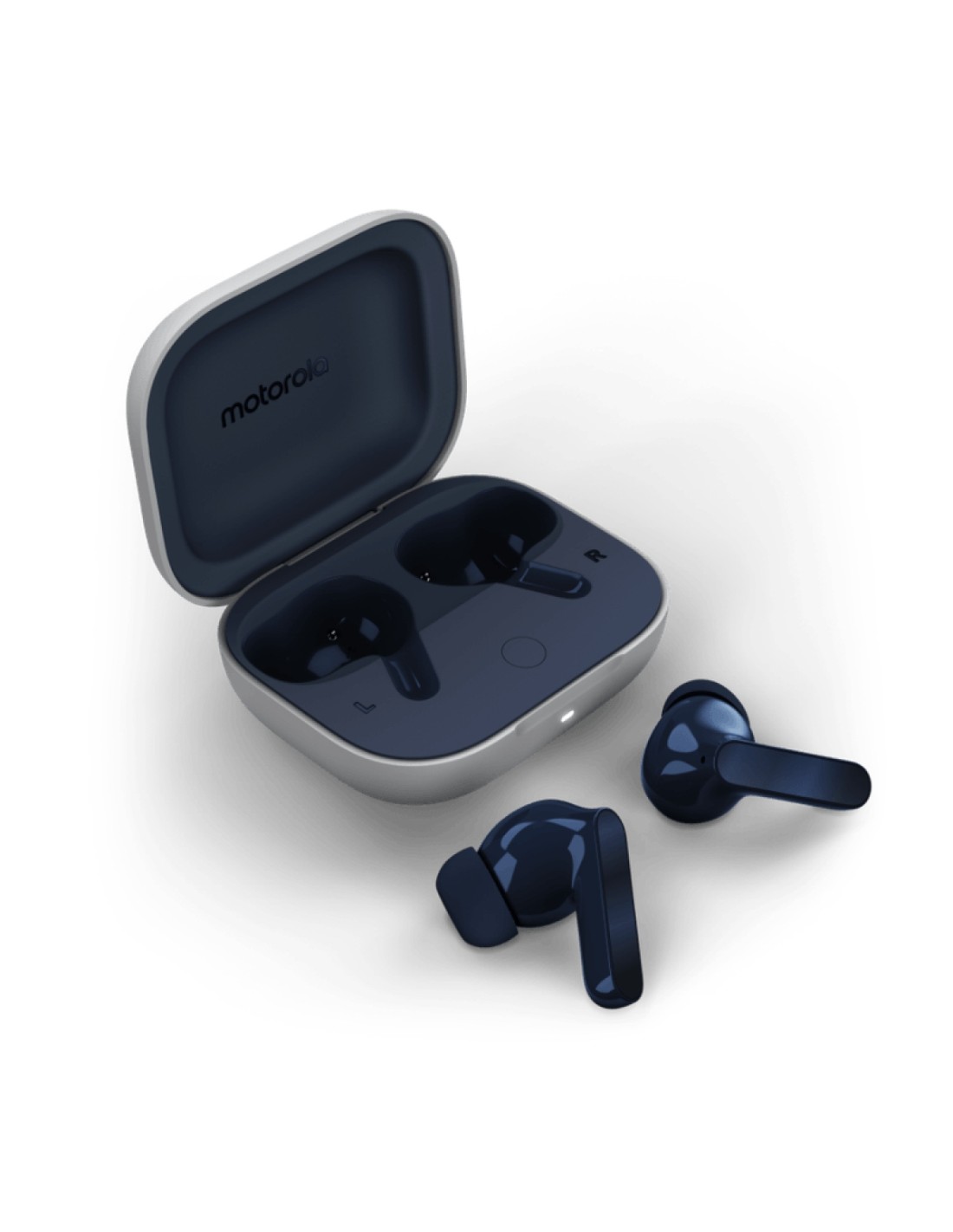 Motorola Moto Buds Auriculares Inalámbrico Dentro de oído Llamadas/Música/Deporte/Uso diario Bluetooth Azul