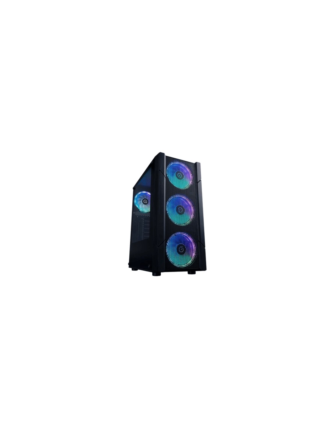 CAJA HIDITEC V30M ARGB RGB NEGRO