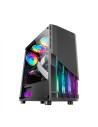 Mars Gaming MC-X2 Negro Caja PC Gaming ATX Frontal Acero FRGB 2 Ventiladores 12cm FRGB Ventana Lateral Completa