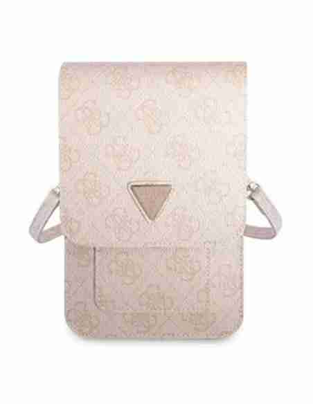 GUESS BANDOLERA TRIANGLE ROSA