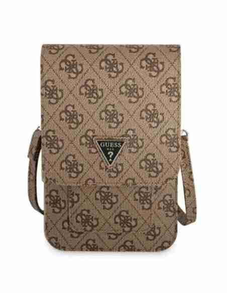 GUESS BANDOLERA TRIANGLE MARRON