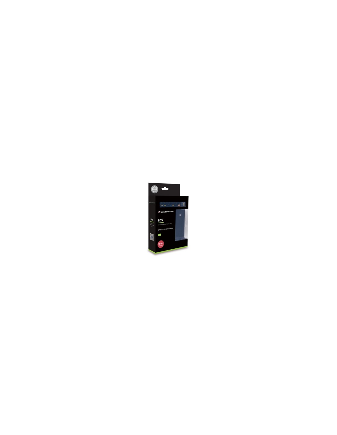Conceptronic Adaptador e inversor de corriente Interior 90 W Negro