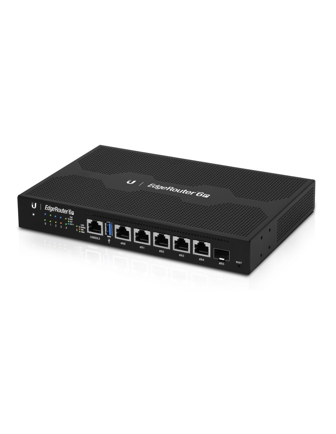 Ubiquiti Networks EdgeRouter 6P router Gigabit Ethernet 1U Negro