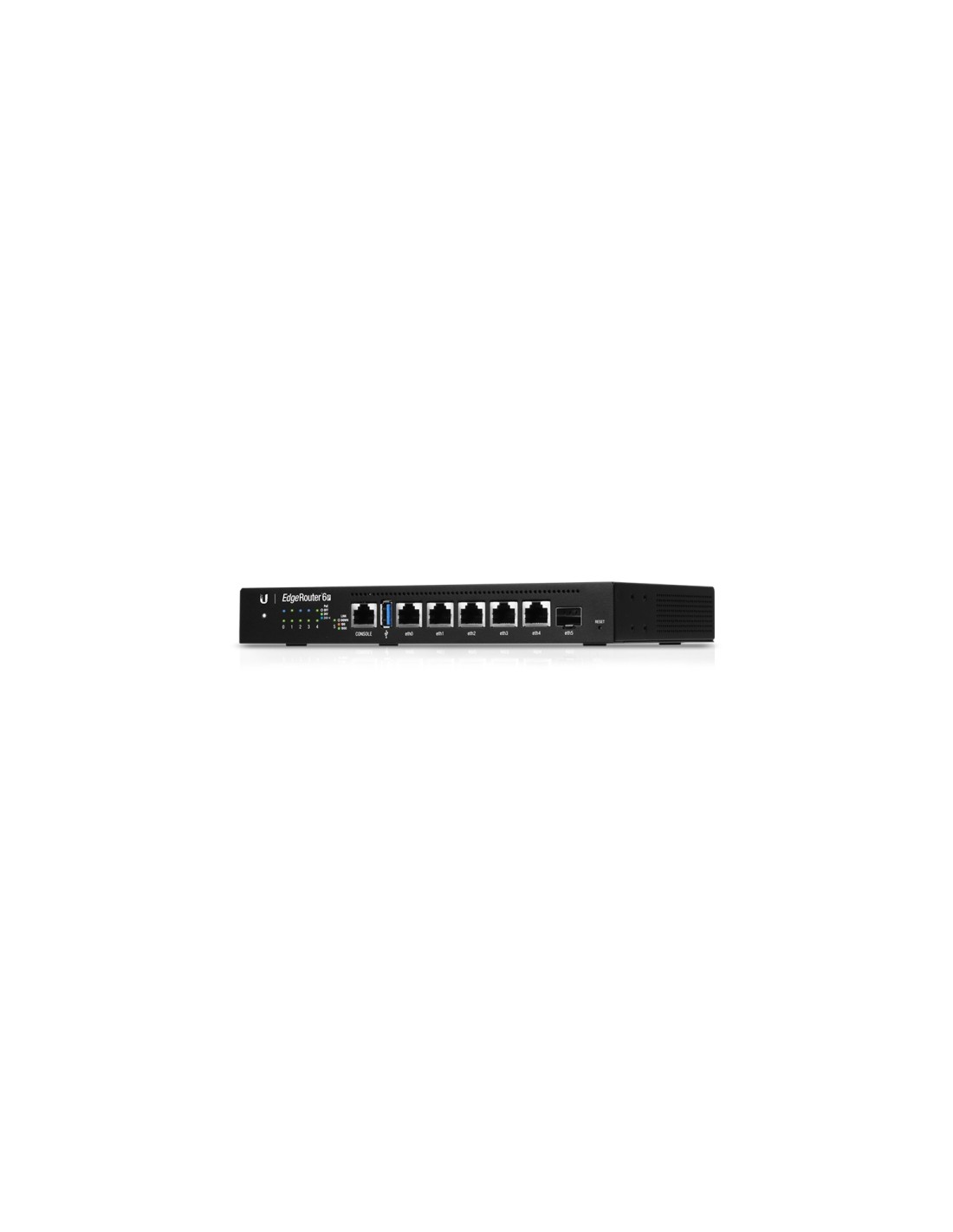 Ubiquiti Networks EdgeRouter 6P router Gigabit Ethernet 1U Negro