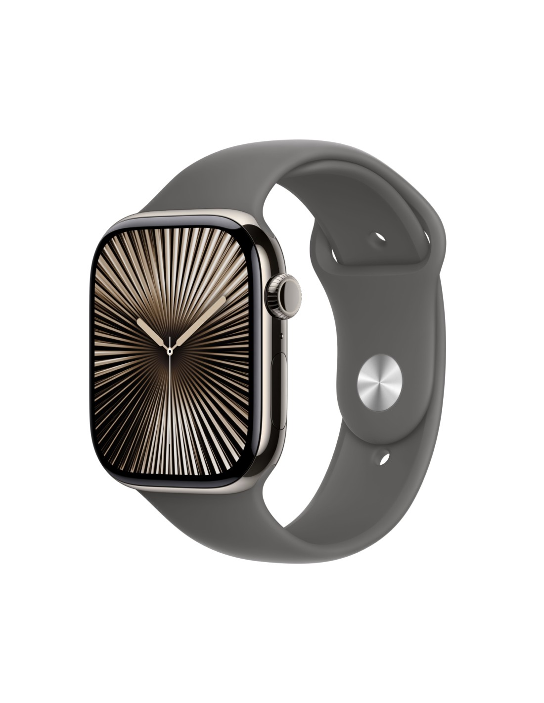 Apple Watch Series 10 OLED 46 mm Digital 416 x 496 Pixeles Pantalla táctil 4G Titanio Wifi GPS (satélite)