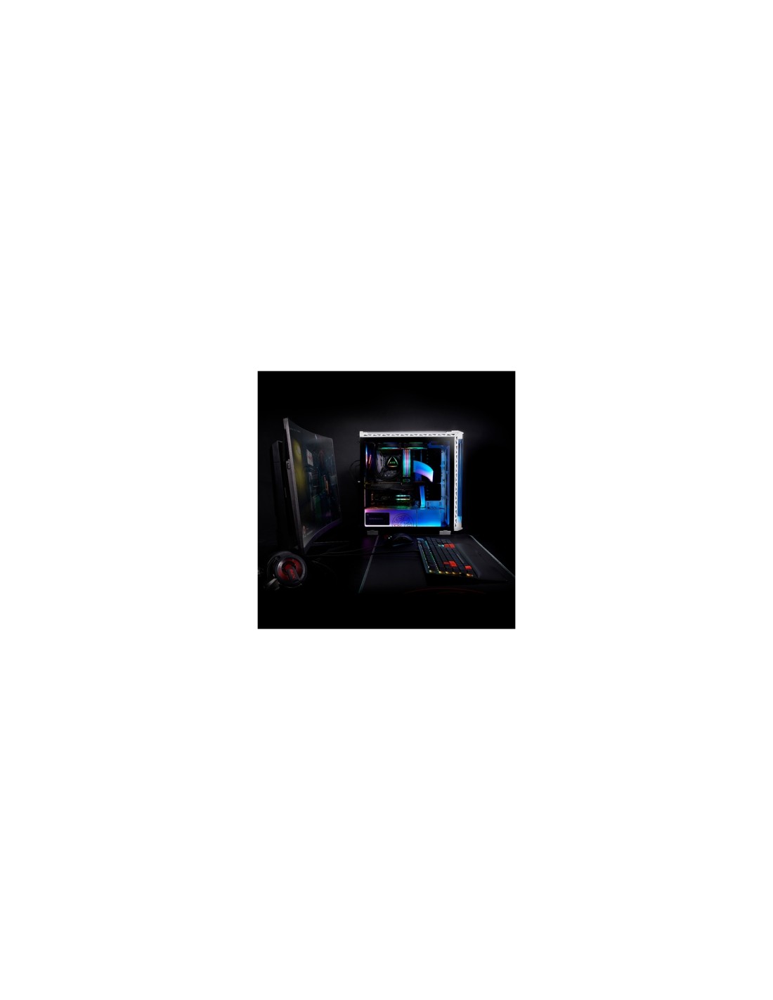 XPG Battlecruiser Midi Tower Negro
