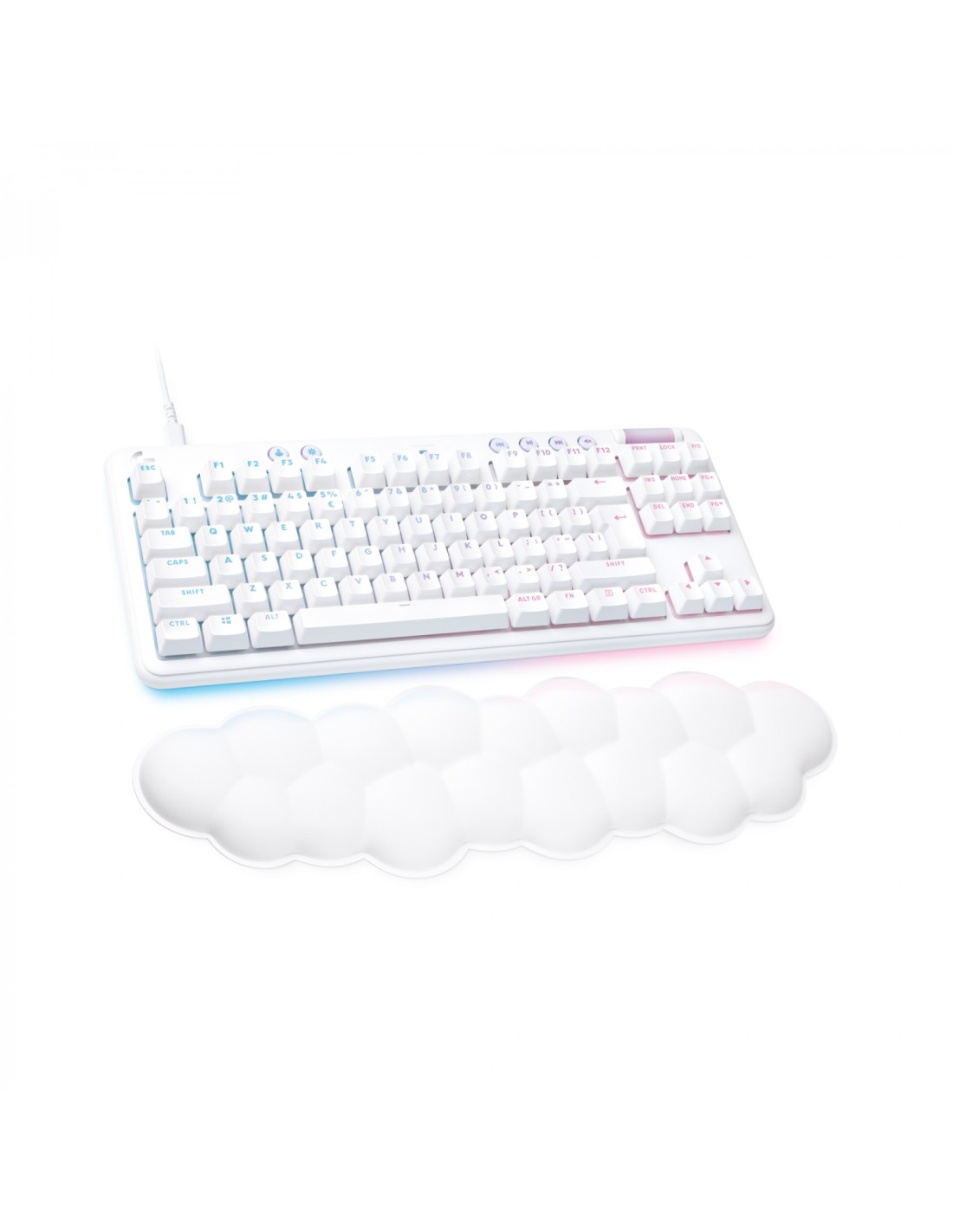Logitech G G713 teclado USB QWERTY Internacional de EE.UU. Blanco