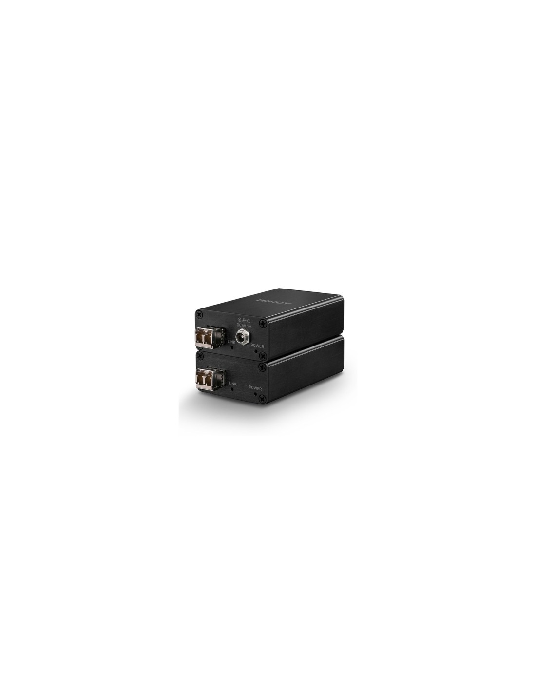 Lindy 42708 ampliador de red Transmisor y receptor de red Negro