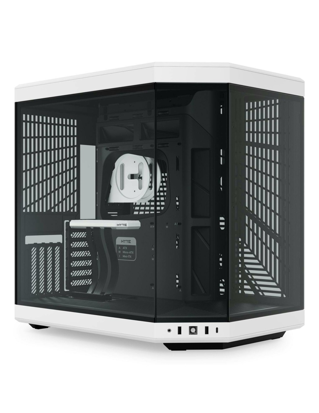 HYTE Y70 Midi Tower Negro, Blanco