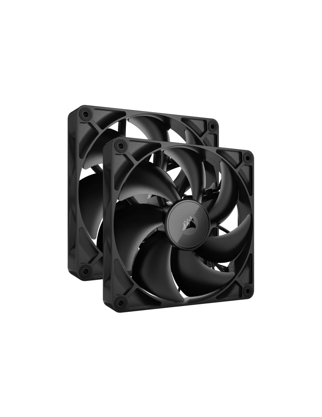 Corsair iCUE LINK RX140 Carcasa del ordenador Ventilador 14 cm Negro 2 pieza(s)