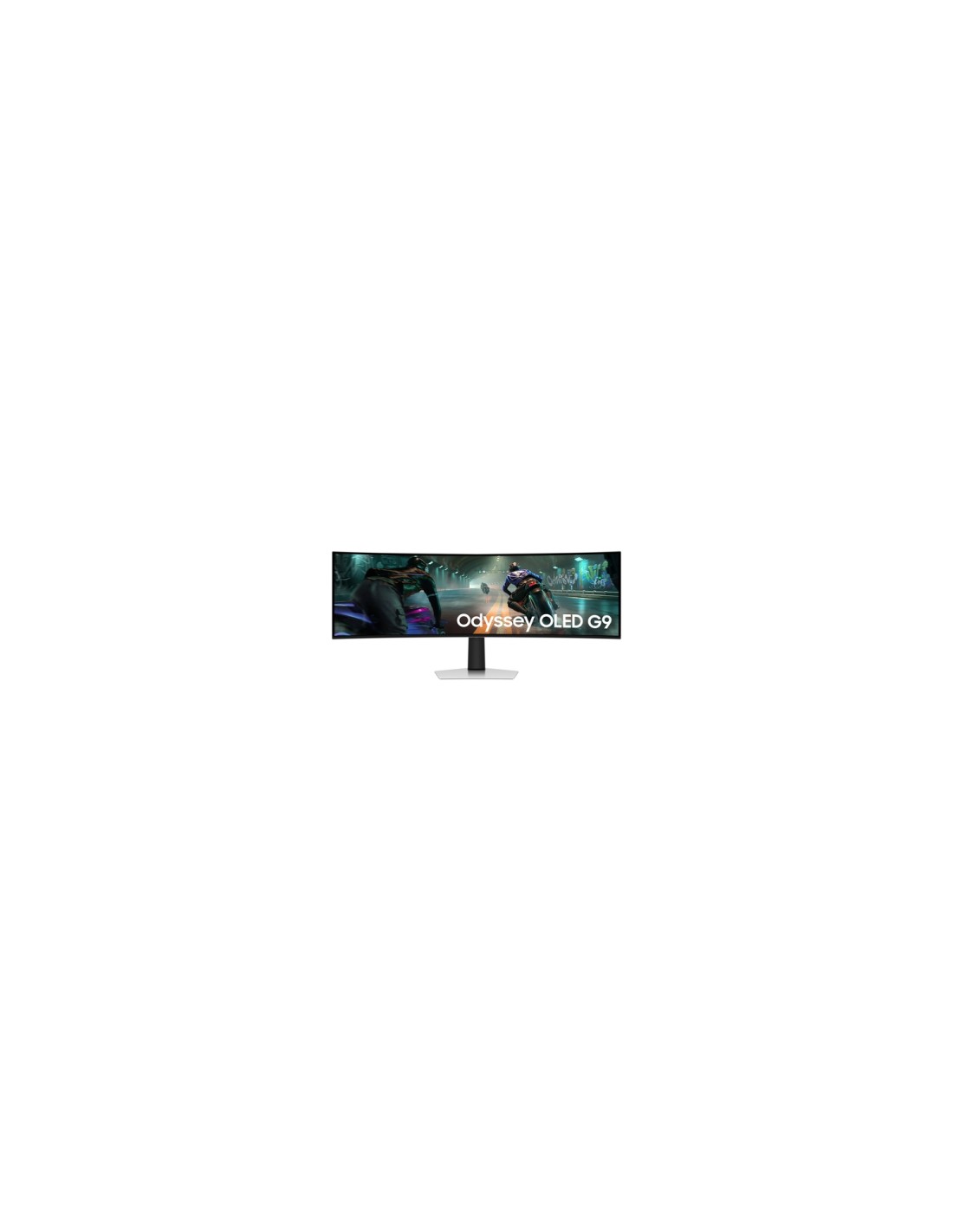 Samsung S49DG910SU pantalla para PC 124,5 cm (49") 5120 x 1440 Pixeles Dual QHD OLED Plata