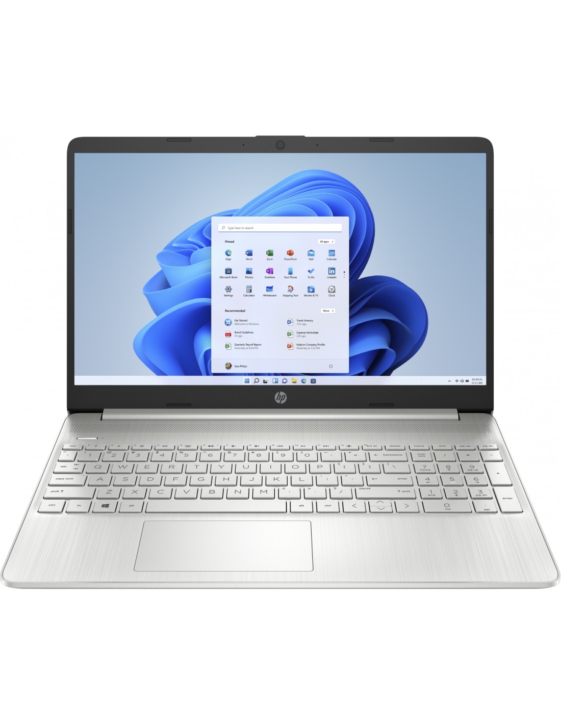 HP 15S-FQ4039NS Intel&reg Core&trade i7-1195G7/12GB/512GB SSD/15.6" Windows 11 Home Plata