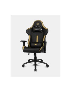 DRIFT DR350 Butaca para jugar Asiento acolchado Oro, Negro