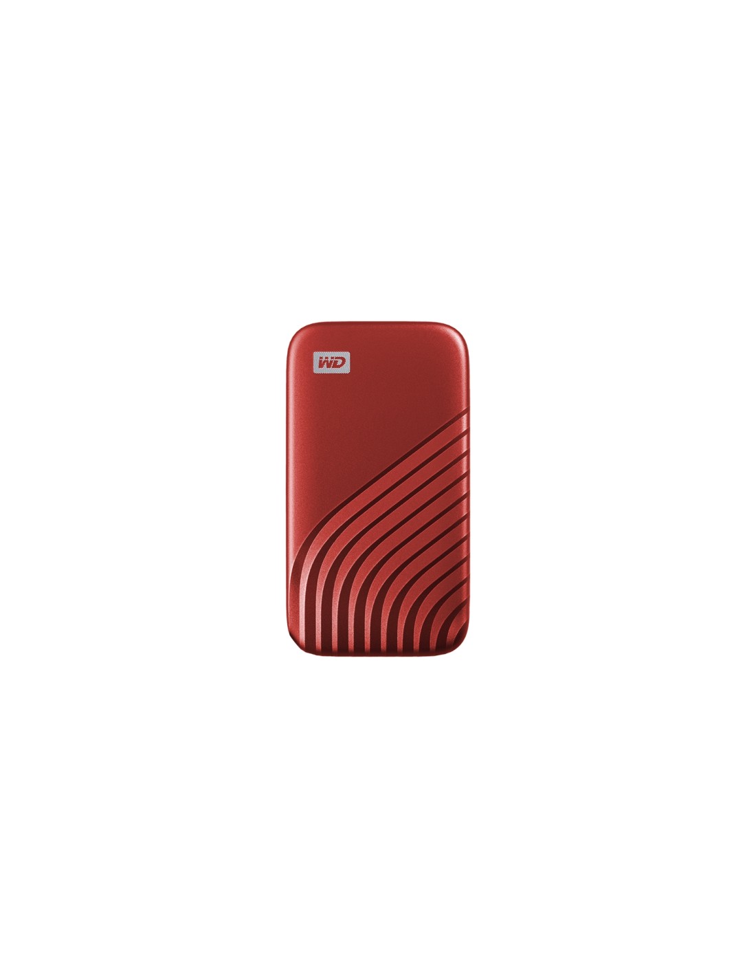 Disco ssd western digital my passport 500gb rojo WDBAGF5000ARD-WESN