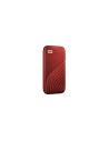 Disco ssd western digital my passport 500gb rojo WDBAGF5000ARD-WESN