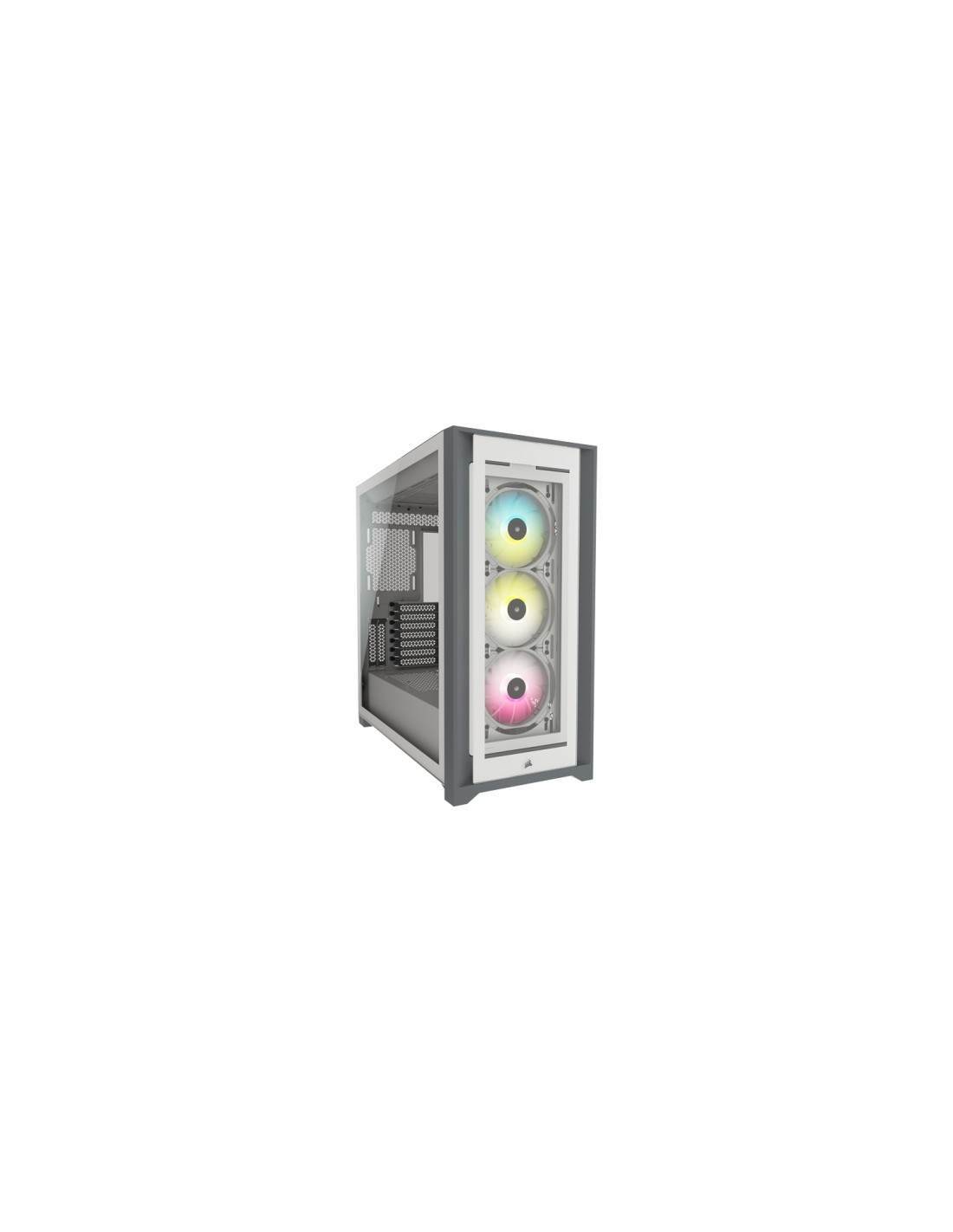 Corsair iCUE 5000X rgb caja torre midi tower blanco