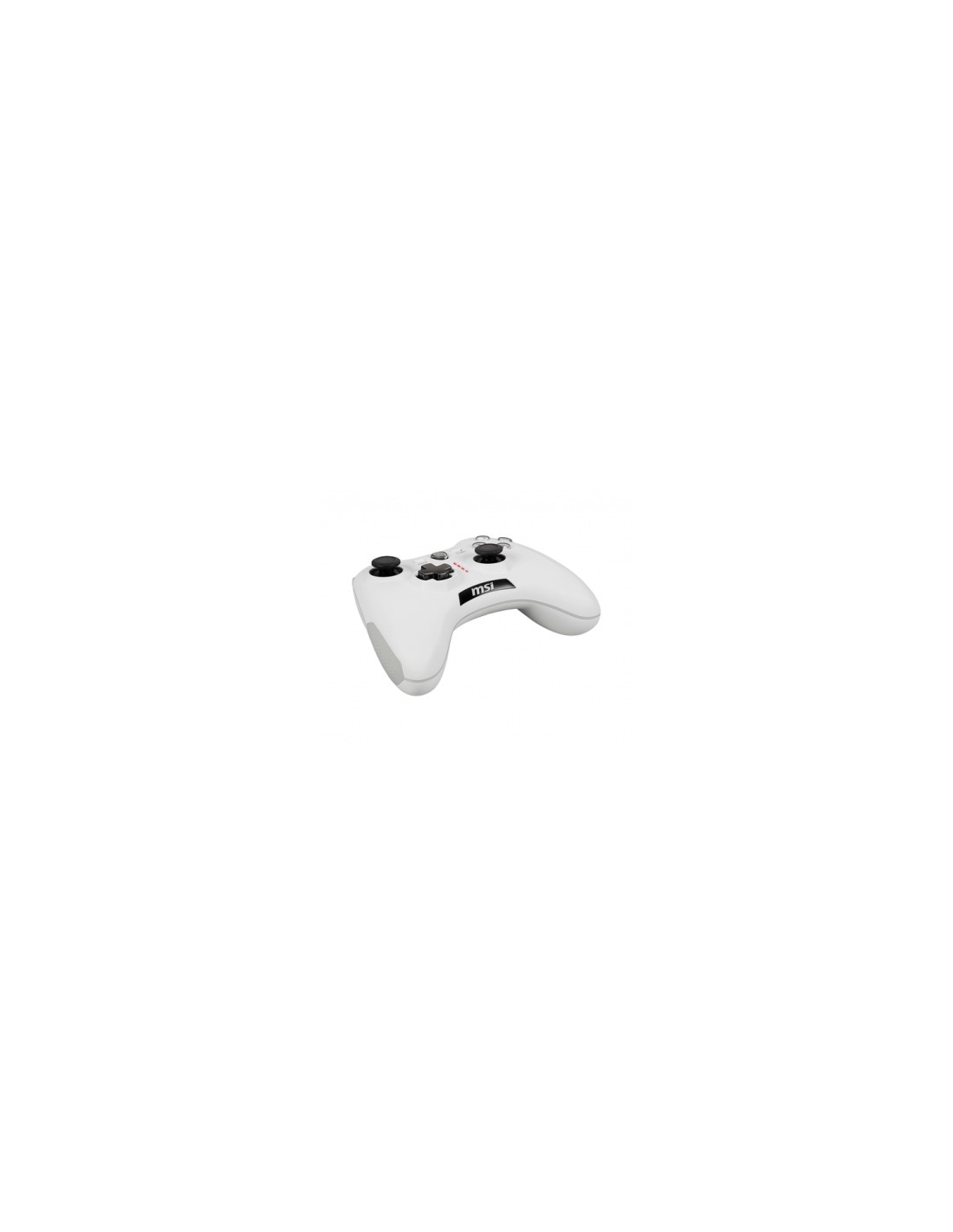 MSI Force GC20 V2 Blanco USB 2.0 Gamepad Analógico/Digital Android, PC