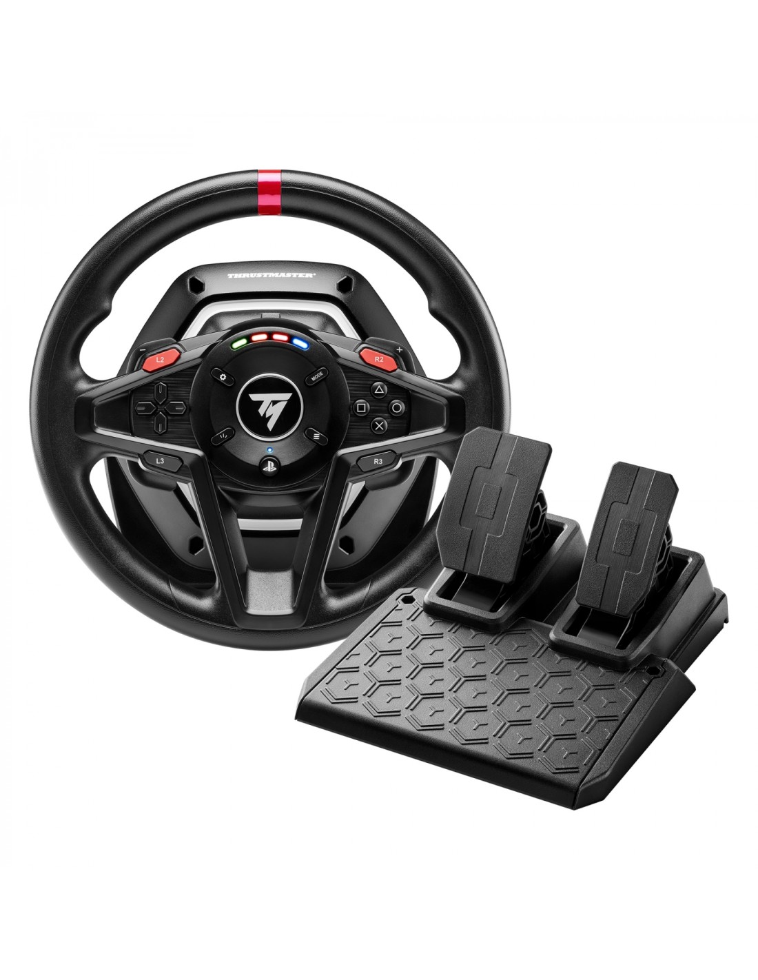 Thrustmaster 4160781 mando y volante Negro USB Volante + Pedales Analógico PC, PlayStation 4, PlayStation 5