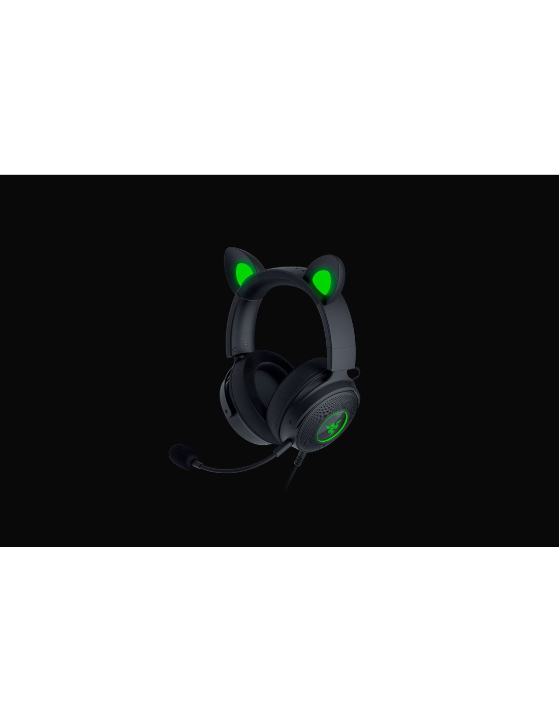 Razer Kraken Kitty V2 Pro Auriculares Alámbrico Diadema Juego USB tipo A Negro