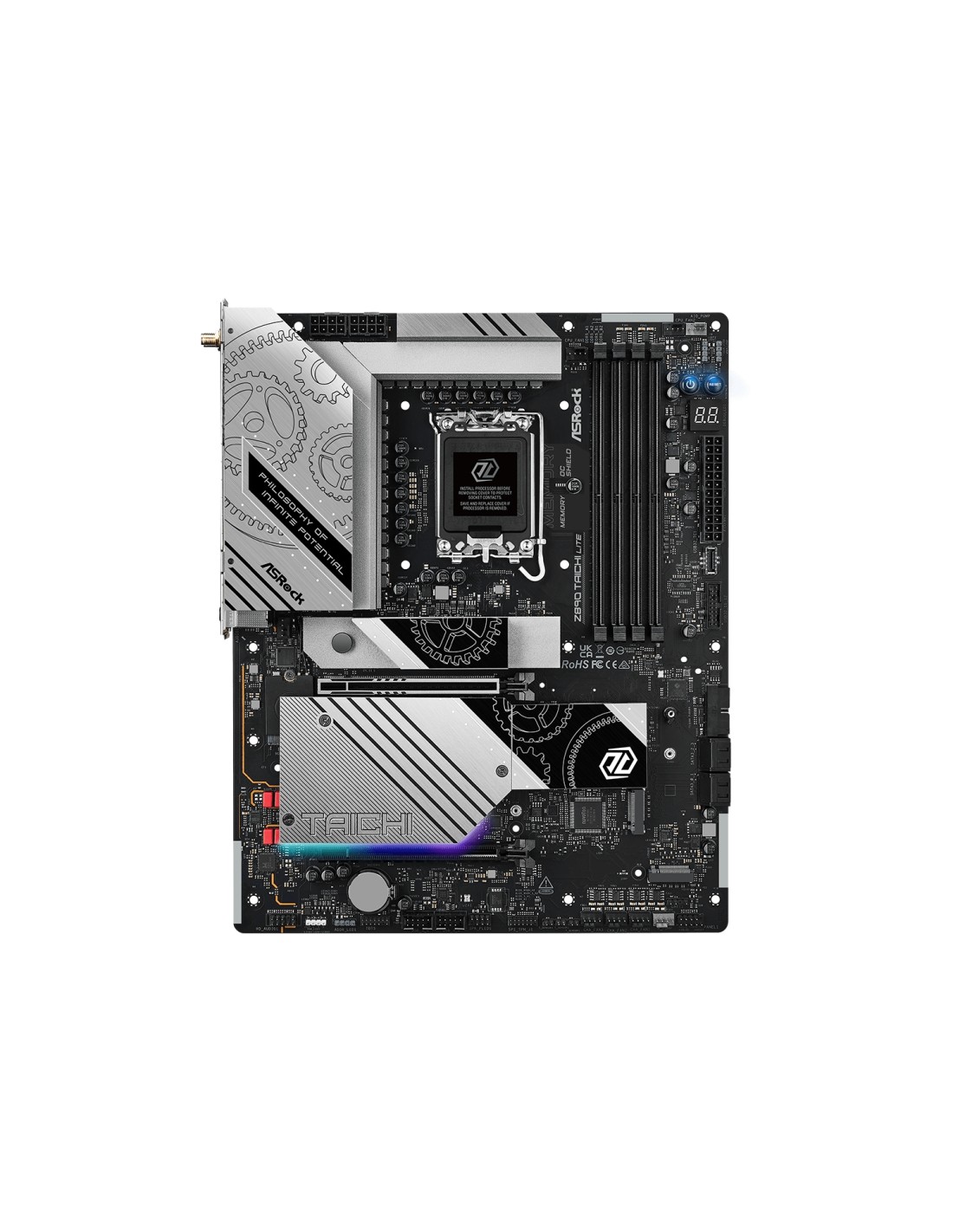 Asrock Z890 Taichi Lite Intel Z890 LGA 1851 (Socket V1) ATX