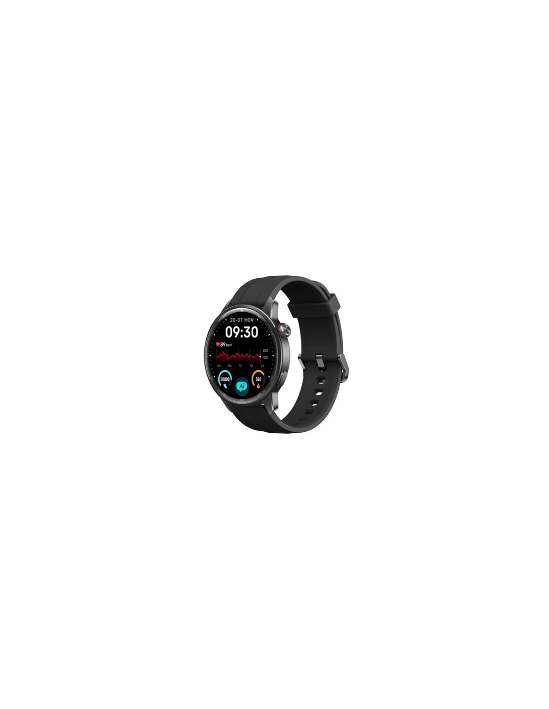 realme Watch S2 3,63 cm (1.43") AMOLED Digital 466 x 466 Pixeles Pantalla táctil Negro
