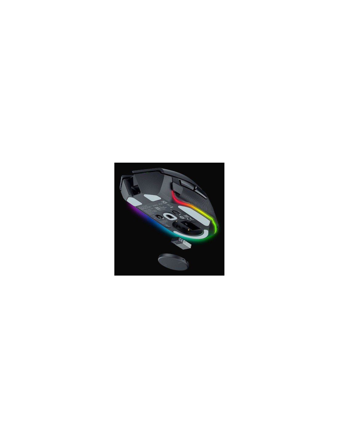 Razer Basilisk V3 Pro 35K ratón Juego mano derecha RF Wireless + Bluetooth + USB Type-A Óptico 35000 DPI