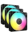 Corsair RS120 ARGB Carcasa del ordenador Ventilador 12 cm Negro 3 pieza(s)