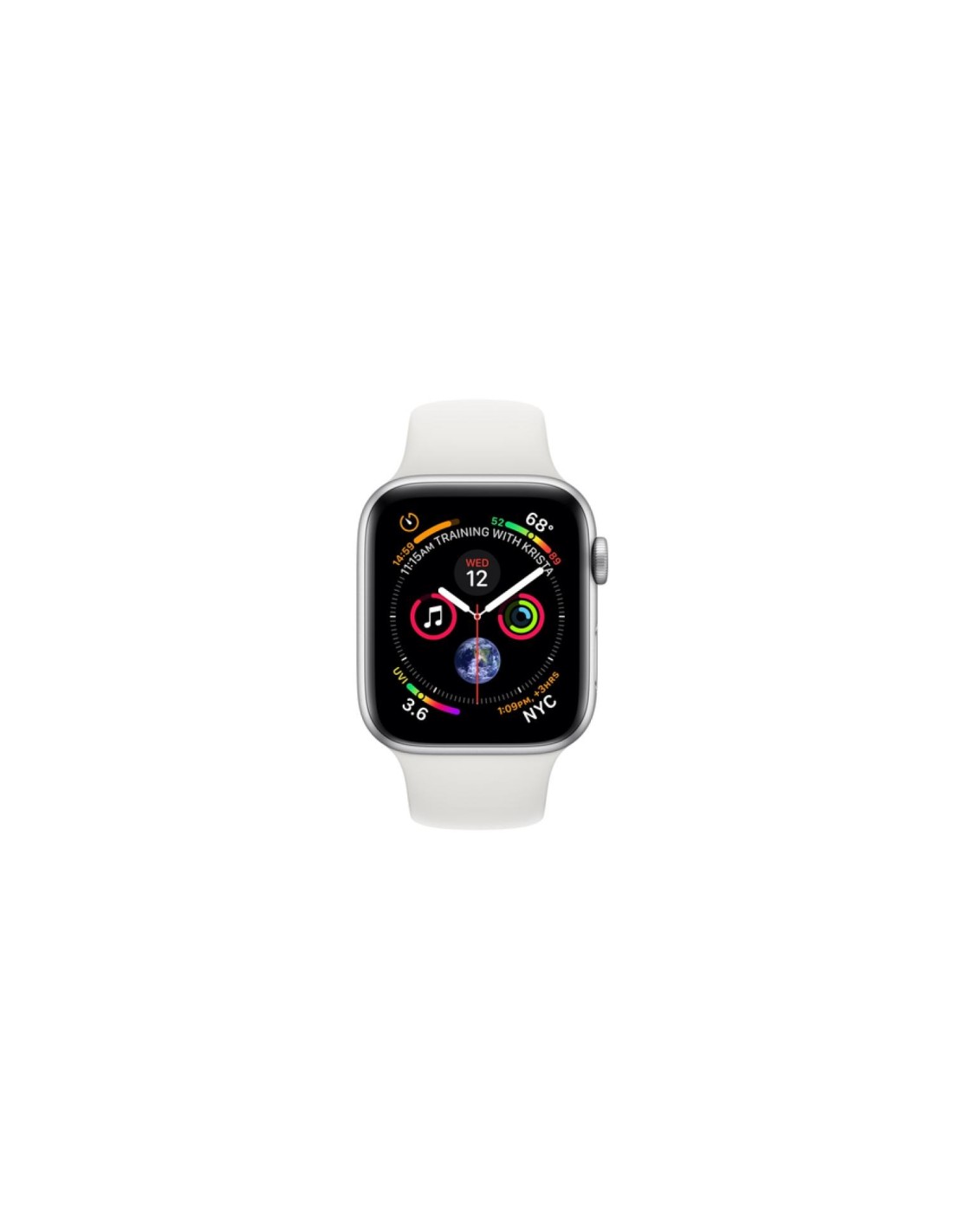 SMARTWATCH APPLE SERIES 4 GPS/CELL 44MM PLATA MTVR2TY/A