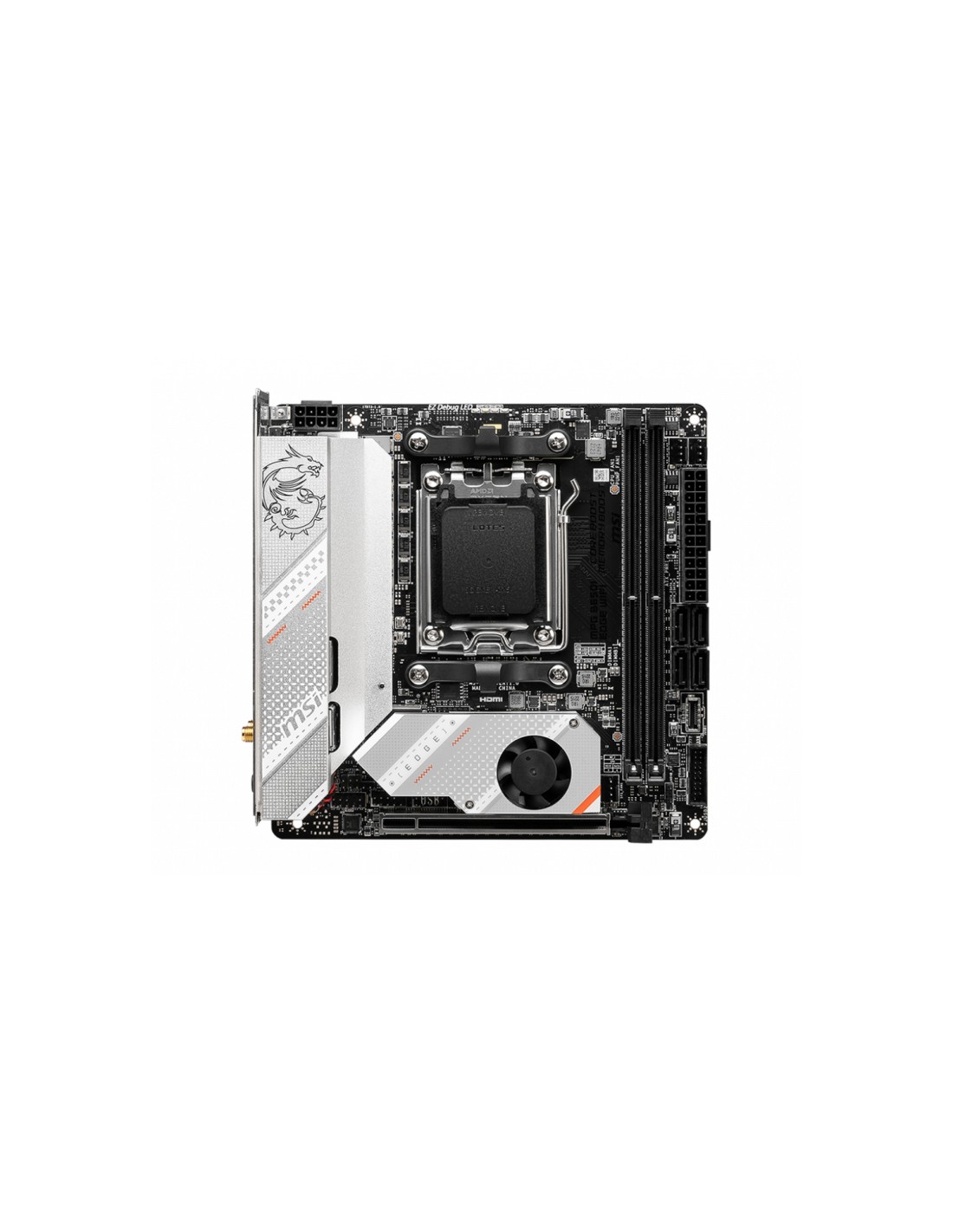 MSI MPG B650I EDGE WIFI AMD B650 Zócalo AM5 mini-ATX