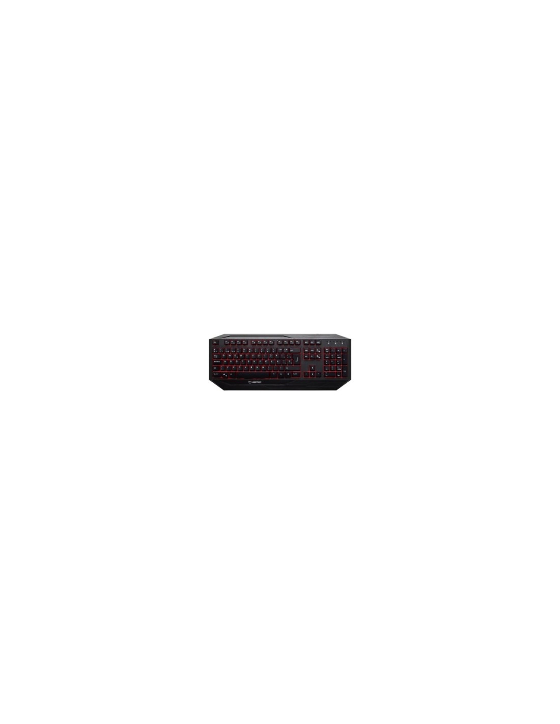 TECLADO HIDITEC GAMING GK200 RETROILUMINADO USB NEGRO GKE010000