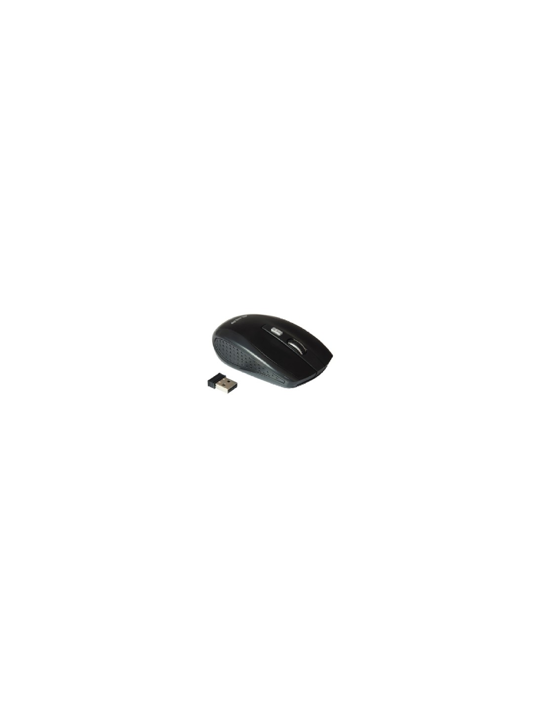 RATON EQUIP LIFE OPTICO INALAMBRICO 2.4GHZ 4 BOTONES DPI 800 1200 1600 NEGRO 245104