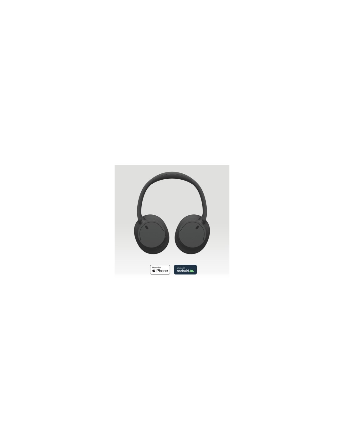 Sony WH-CH720 Auriculares Inalámbrico y alámbrico Diadema Llamadas/Música USB Tipo C Bluetooth Negro