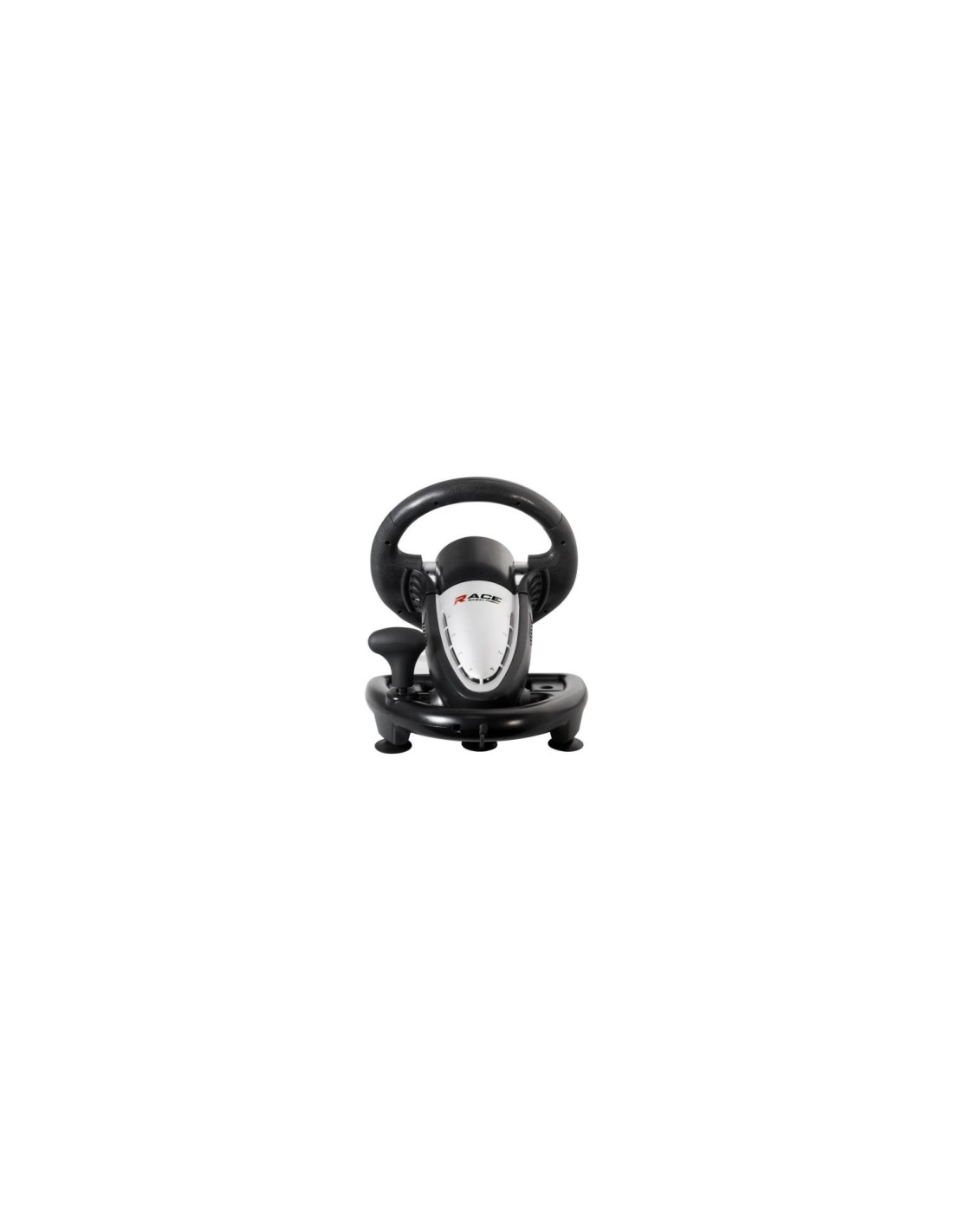 VOLANTE DE CARRERAS CON PEDALES SPIRIT OF GAMER RACE PRO WHEEL 2 MOTOR DOBLE VIBRACION SOG-RWP2