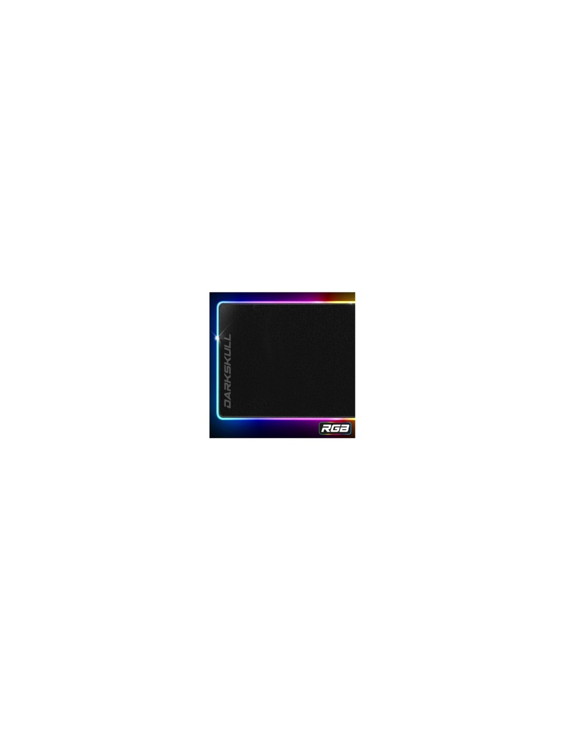 Spirit of Gamer Darkskull Hub RGB - XXXL Alfombrilla de ratón para juegos Negro