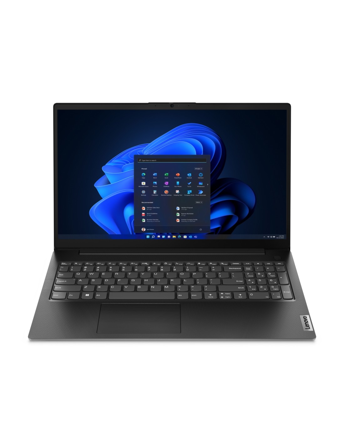 Lenovo V V15 AMD Ryzen? 5 7520U Portátil 39,6 cm (15.6") Full HD 16 GB LPDDR5-SDRAM 512 GB SSD Wi-Fi 6 (802.11ax) Windows 11 Pro