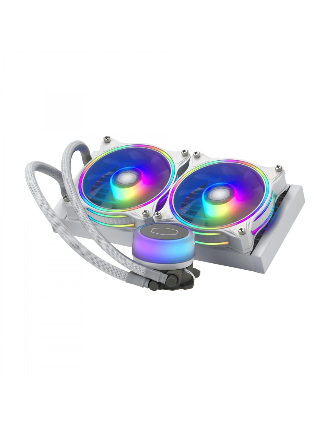 Cooler Master MasterLiquid ML240 Illusion White Edition Procesador All-in-one liquid cooler Blanco