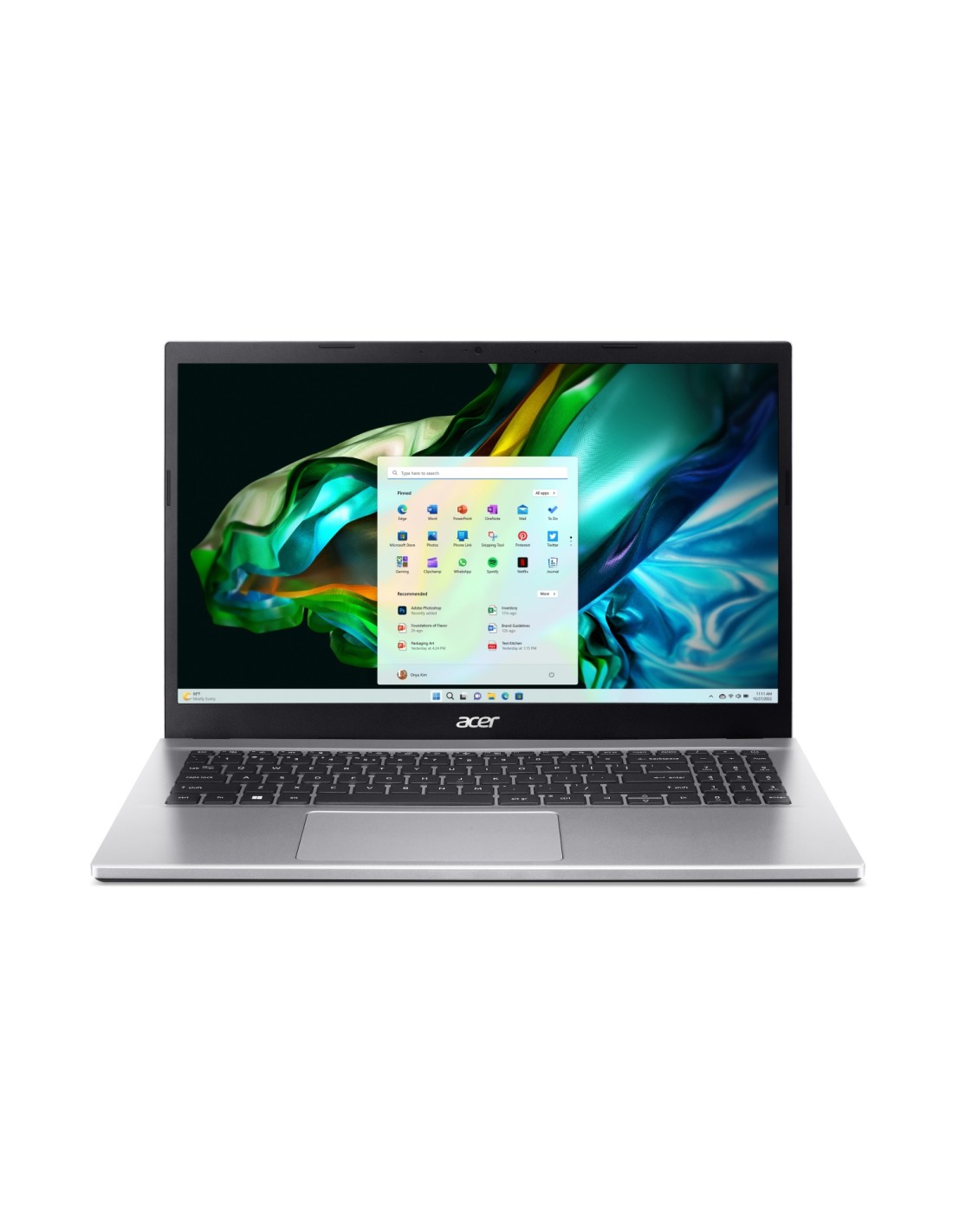 Acer Aspire 3 A315-44P AMD Ryzen? 7 5700U Portátil 39,6 cm (15.6") Full HD 16 GB DDR4-SDRAM 512 GB SSD Wi-Fi 6 (802.11ax) Window