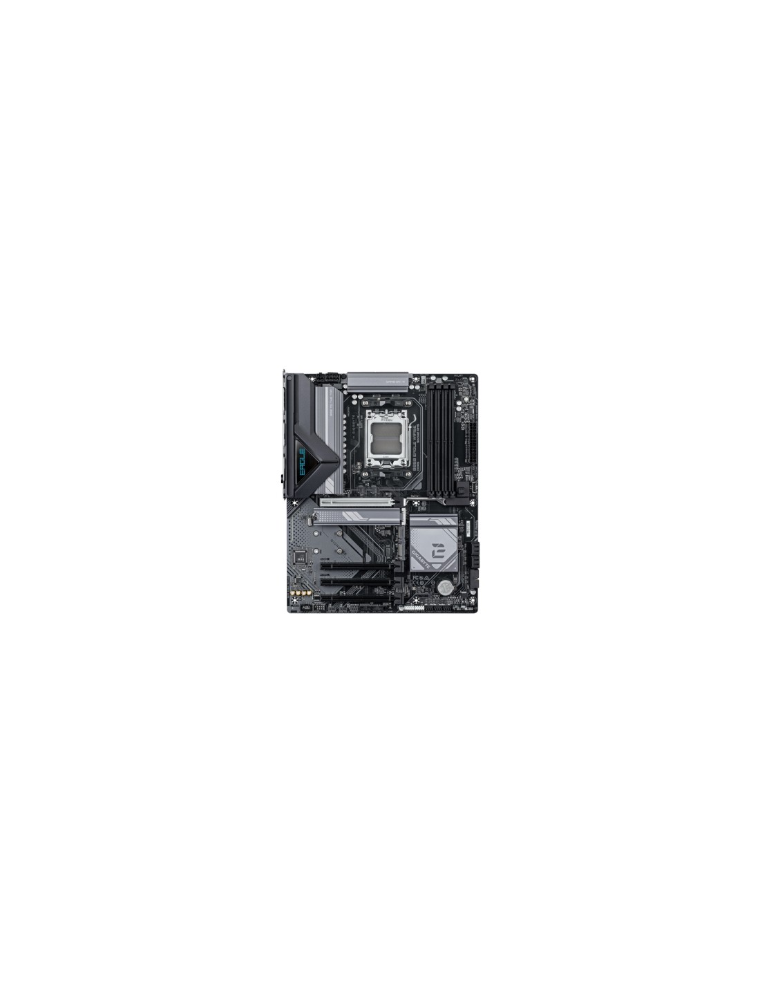 GIGABYTE B850 EAGLE WIFI6E Placa Base - Procesadores AMD Ryzen Serie 9000, VRM digital de 8+2+2 fases, hasta 8200MHz DDR5 (OC), 