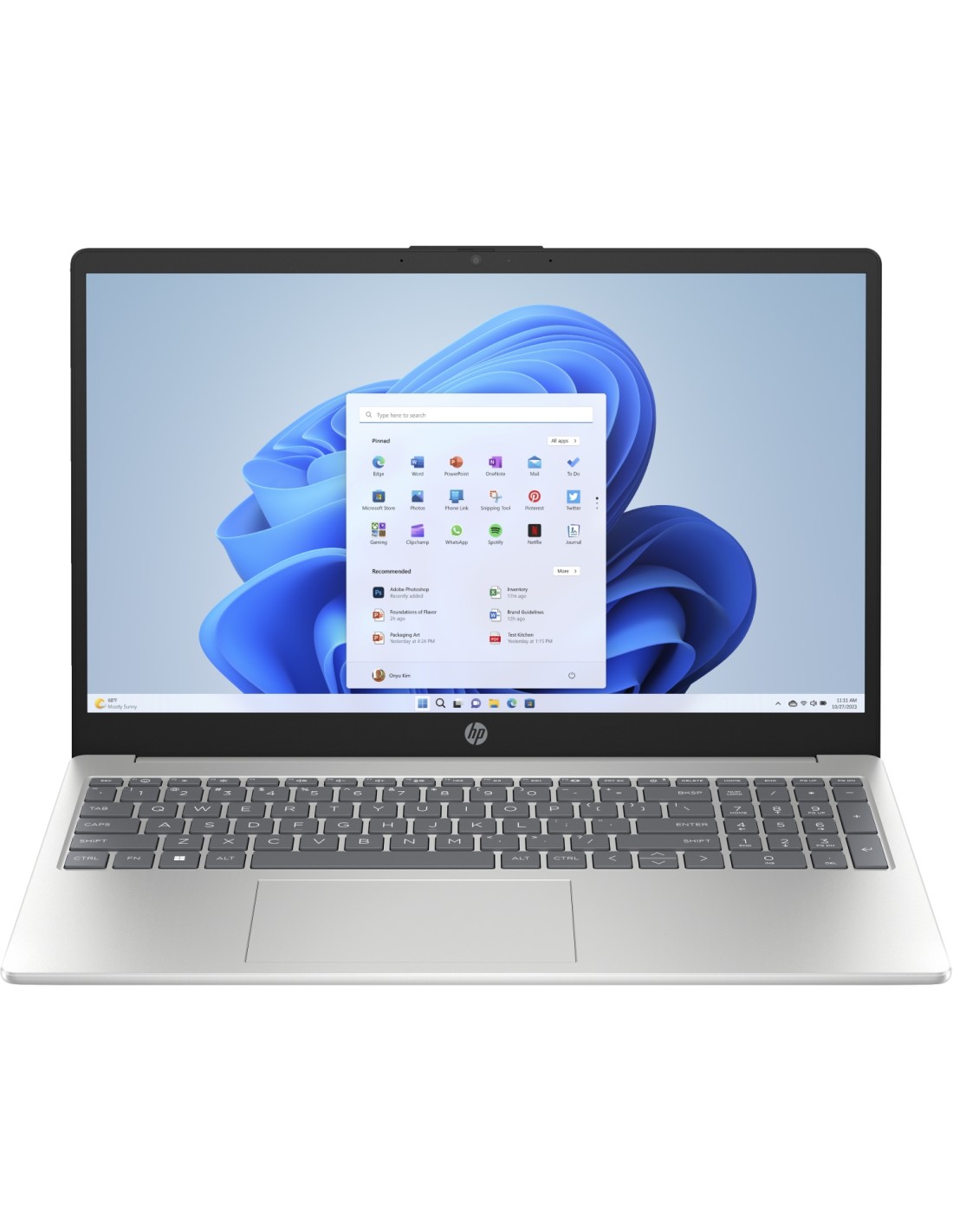 HP 15-fd0136ns Intel® Core? i5 i5-1235U Portátil 39,6 cm (15.6") Full HD 16 GB DDR4-SDRAM 512 GB SSD Wi-Fi 6E (802.11ax) Windows