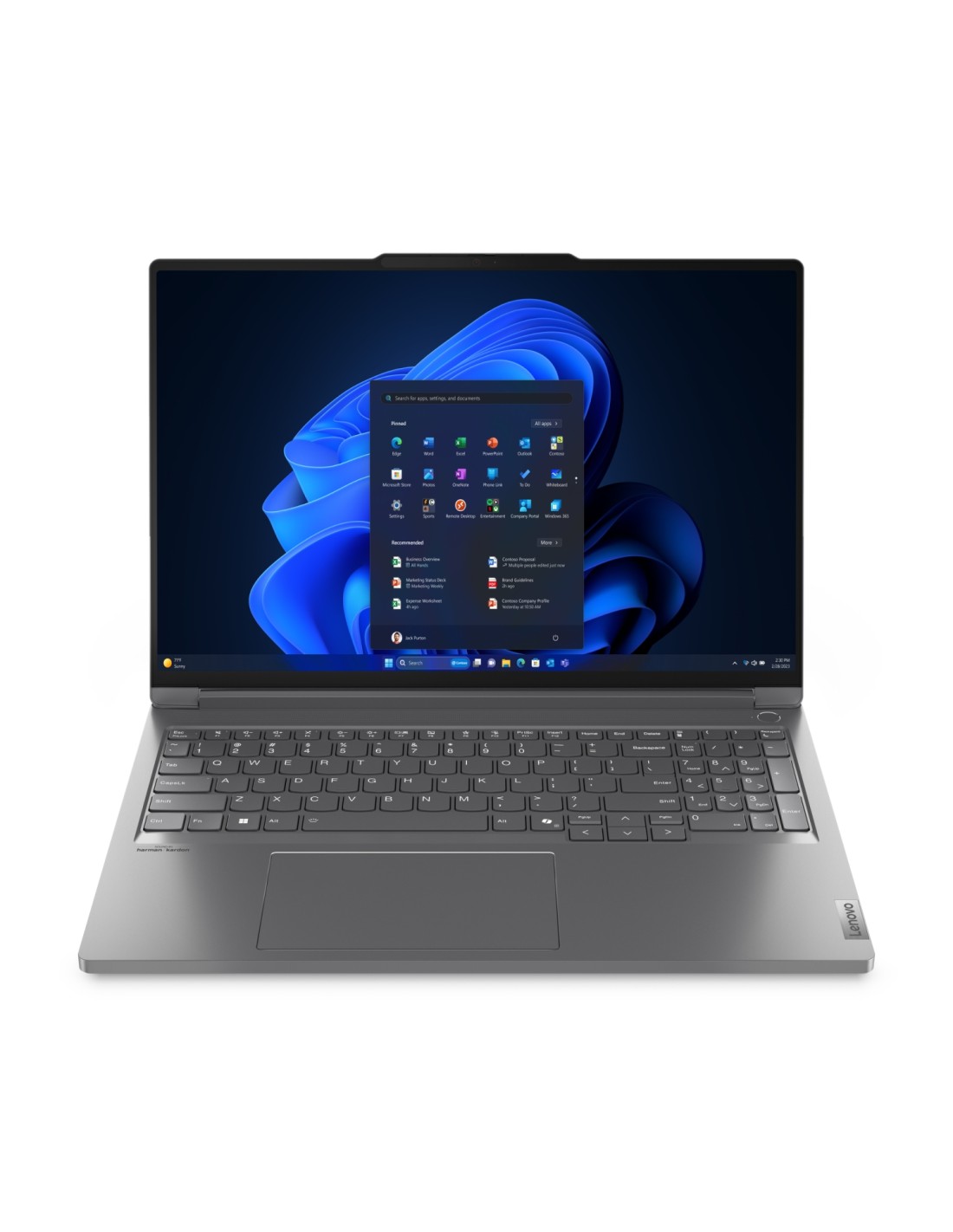 Lenovo ThinkBook 16p G5 IRX Intel® Core? i7 i7-14650HX Portátil 40,6 cm (16") WQXGA 32 GB DDR5-SDRAM 1 TB SSD NVIDIA GeForce RTX