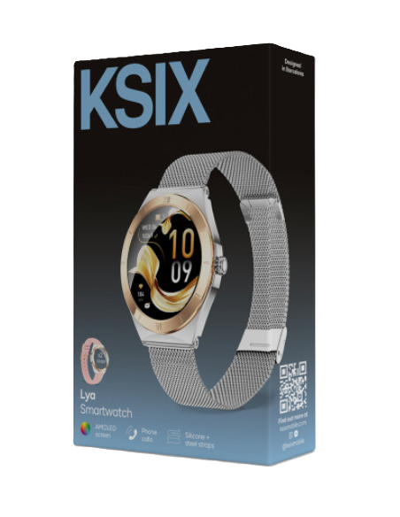 KSIX SMARTWATCH LYA PLATA